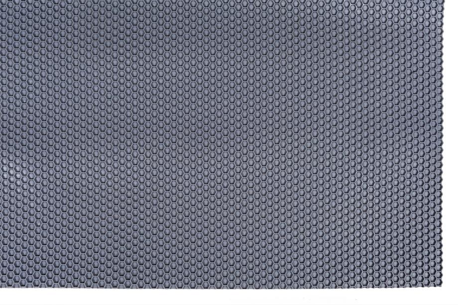 Gummimatte-Rohling 120x100 cm (Waben, grau) Foto 12