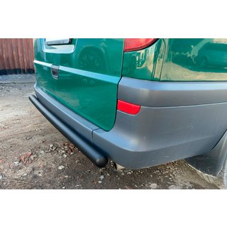 Heckbügel AK002 Schwarz (Edelstahl) Mercedes Vito W639 2004-2014 Foto 2
