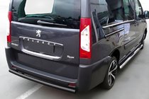 Citroen Jumpy 2007–2017 Heckbügel Black (Edelstahl) Foto 1
