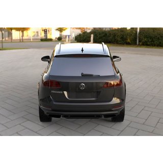 Hinterer Überrollbügel Black (Edelstahl) Volkswagen Touareg 2010-2018 Foto 1