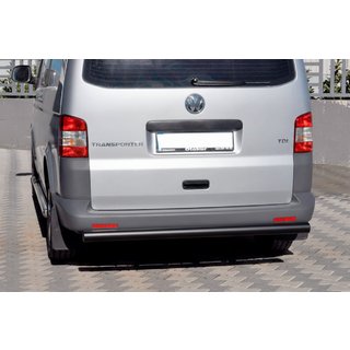 Heckbügel AK002 Schwarz (Edelstahl) Volkswagen T5 Caravelle 2004-2010 Foto 4