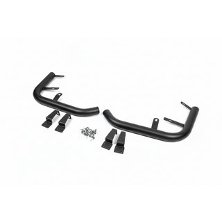 Hintere Eckschutzrohre AK003 Schwarz (2 Stk., Edelstahl) Volkswagen T5 Caravelle 2004-2010 Foto 4