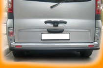 Renault Trafic 2001–2015 Heckschutz AK002 Schwarz (Edelstahl) Foto 4