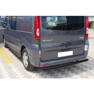 Heckschutz AK002 Schwarz (Edelstahl) Renault Trafic 2001–2015 Foto 2