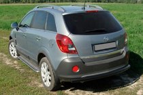 Opel Antara 2006-2017 Heckbügel AK002 Schwarz (Edelstahl) Foto 1