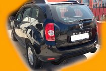 Dacia Duster 2008-2018 Hinterer Überrollbügel Black (Edelstahl) Foto 5