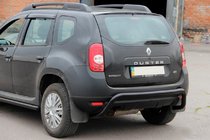 Dacia Duster 2008-2018 Hinterer Überrollbügel Black (Edelstahl) Foto 1