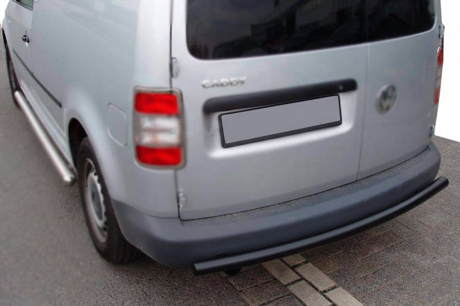 Volkswagen Caddy 2004-2010 Hinterer Überrollbügel Black (1 Stk, Edelstahl) Foto 2