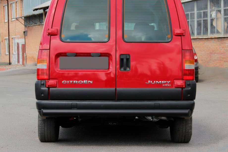 Citroen Jumpy 1996-2007 Hinterer Überrollbügel Black (Edelstahl) Image