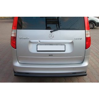 Hinterer Kuhfänger Black (Edelstahl) Mercedes Vaneo W414 2001-2005 Foto 1