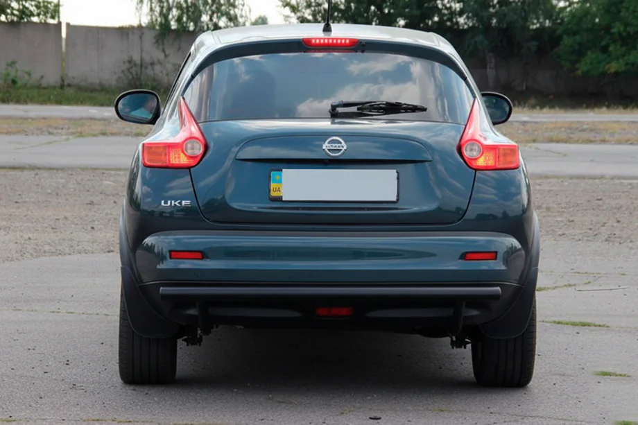 Nissan Juke 2010-2019 Heckbügel AK002 Schwarz (Edelstahl) Foto 5