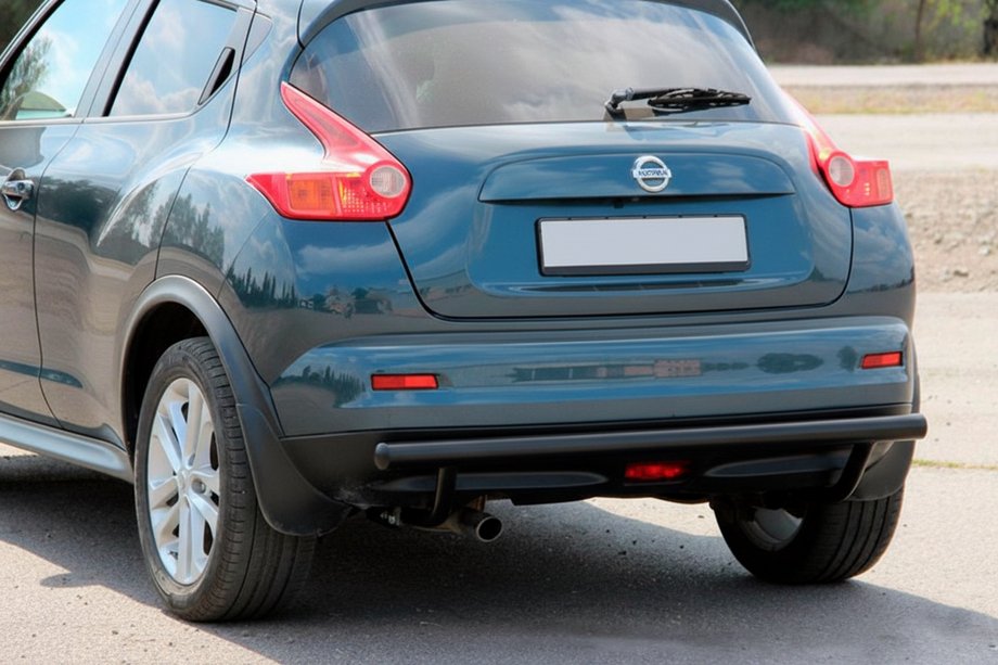 Nissan Juke 2010-2019 Heckbügel AK002 Schwarz (Edelstahl) Foto 2