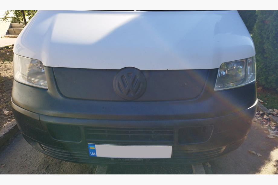 Volkswagen T5 Transporter 2003-2010 Winterabdeckung für Kühlergrill glänzend Foto 2