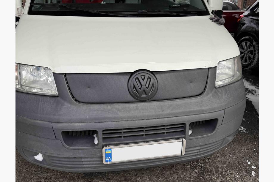 Volkswagen T5 Transporter 2003-2010 Winterabdeckung für Kühlergrill glänzend Foto 1