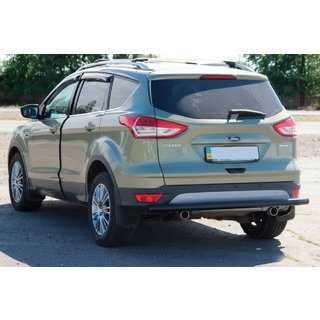 Heckbügel AK002 Schwarz (Edelstahl) Ford Kuga/Escape 2013-2019 Foto 2