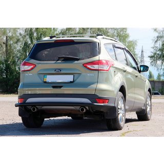 Heckbügel AK002 Schwarz (Edelstahl) Ford Kuga/Escape 2013-2019 Foto 3