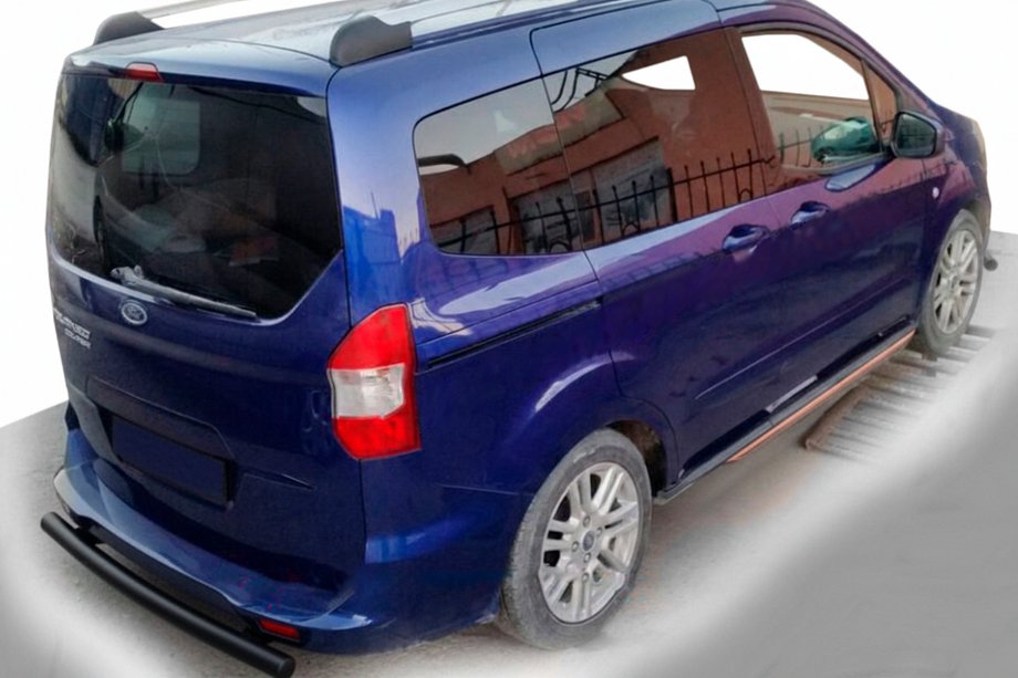 Ford Courier 2014-2023 Heckbügel AK002 Schwarz Image