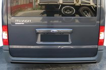 Ford Transit 2000–2014 Heckschutz AK002 Schwarz (Edelstahl) Foto 1