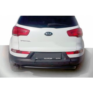 Heckbügel AK002-1 Schwarz (Edelstahl) Kia Sportage 2010-2015 Foto 1