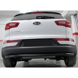 Heckbügel AK002 Schwarz (Edelstahl) Kia Sportage 2010-2015