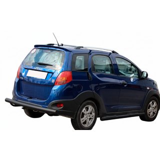 Hinterer Schutz AK002 Schwarz (2 Stk., Edelstahl) Chery Beat 2009-2015 Foto 2