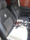 Skoda Fabia 2000-2007 Autositzbezüge (Kunstleder↗Stoff, Premium) Foto 6