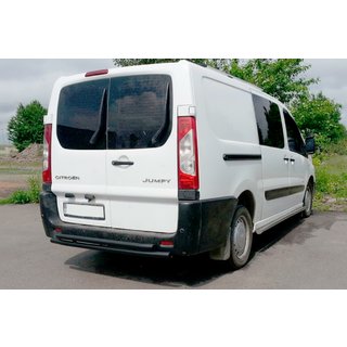 Heckbügel Double Black (Edelstahl) Citroen Jumpy 2007–2017 Foto 2