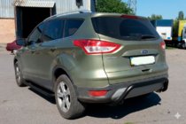Ford Kuga 2008-2013 Heckbügel AK007 Schwarz (Edelstahl) Foto 1
