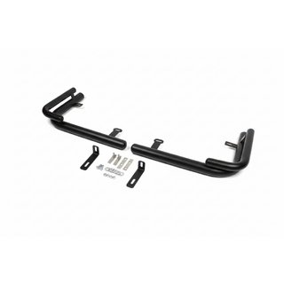 Hintere Eckschutzrohre AK003-Double Black (2 Stk, Edelstahl) Mercedes Vito W639 2004-2014 Foto 4