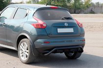 Nissan Juke 2010-2019 Heckbügel AK007 Schwarz (Edelstahl) Foto 3