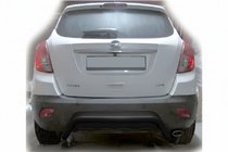 Opel Antara 2006-2017 Heckbügel AK007-2 Schwarz (Edelstahl) Foto 2