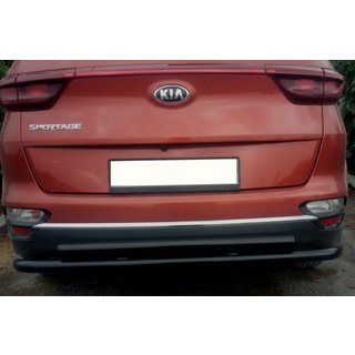 Heckschutz AK002-2 Schwarz (Edelstahl) Kia Sportage 2015-2021 Foto 3