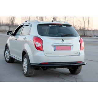 Heckbügel AK005 Schwarz (Edelstahl) SsangYong Korando 2010-2019 Foto 1