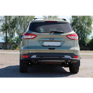 Heckbügel AK002-2 Schwarz (Edelstahl) Ford Kuga/Escape 2013-2019 Foto 2