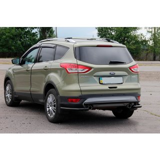 Heckbügel AK002-3 Schwarz (Edelstahl) Ford Kuga/Escape 2013-2019 Foto 2