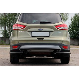 Heckbügel AK002-3 Schwarz (Edelstahl) Ford Kuga/Escape 2013-2019 Foto 1