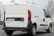 Opel Combo 2012-2018 Hinterer Überrollbügel AK005/2-Doppel Black (Edelstahl) Foto 3