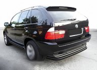 BMW X5 E53 1999–2006 Heckschutzbügel Special Black (Edelstahl) Foto 1