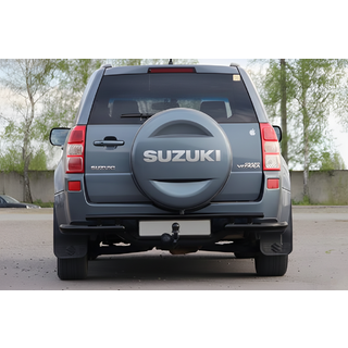 Heckschutz AK005-3 Schwarz (Edelstahl) Suzuki Grand Vitara 2005-2017 Foto 2
