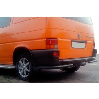Heckbügel AK003-2 Schwarz (Edelstahl) Volkswagen T4 Caravelle/Multivan 1990–2003 Foto 3