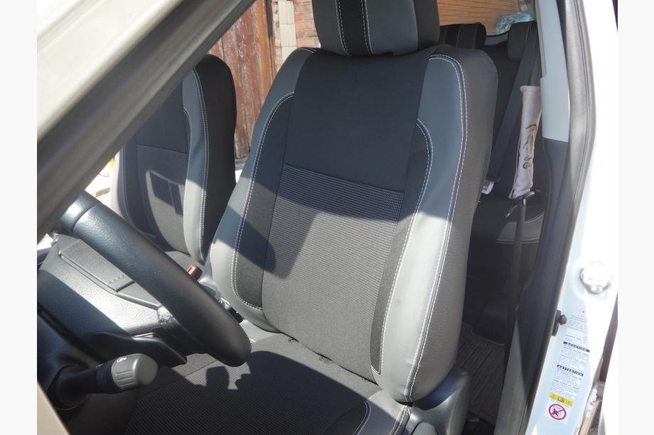 Toyota Rav 4 2013-2018 Autositzbezüge (Kunstleder↗Stoff, Premium) Foto 12