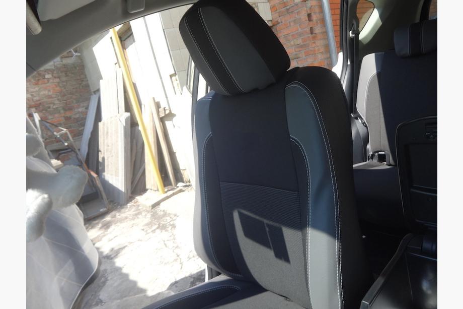 Toyota Rav 4 2013-2018 Autositzbezüge (Kunstleder↗Stoff, Premium) Foto 15