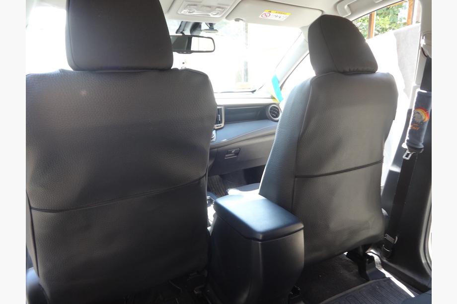 Toyota Rav 4 2013-2018 Autositzbezüge (Kunstleder↗Stoff, Premium) Foto 19