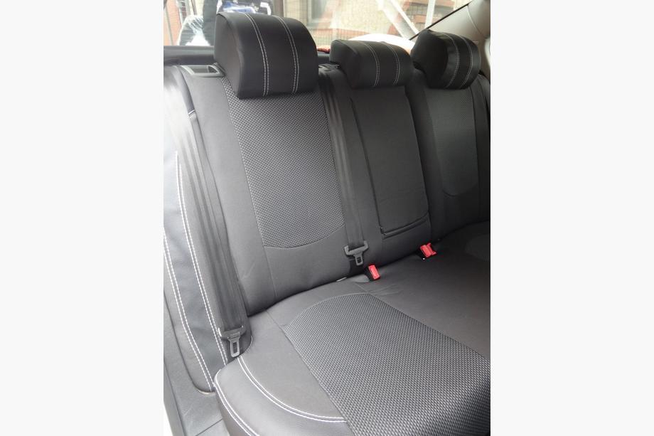 Volkswagen Passat B5 1997-2005 Autositzbezüge (Kunstleder↗Stoff, Premium) Foto 13