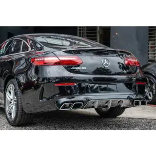 Heckdiffusor Black mit Chrome Endrohren (Design AMG63) Foto 3