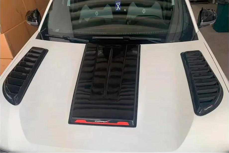 Dacia Duster 2024- Motorhaube SCOOP (Matt) Foto 11
