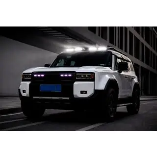 LED-Windschutzscheiben-Sonnenblende (Weiß) Toyota Land Cruiser Prado 250 2023- Foto 3