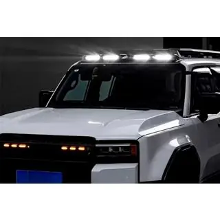 Frontscheiben-Sonnenblende mit LED (Schwarz) Toyota Land Cruiser Prado 250 2023- Foto 2