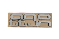 Audi Quattro Grey Schriftzug Emblem Foto 2