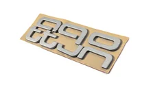 Audi Quattro Grey Schriftzug Emblem Foto 3
